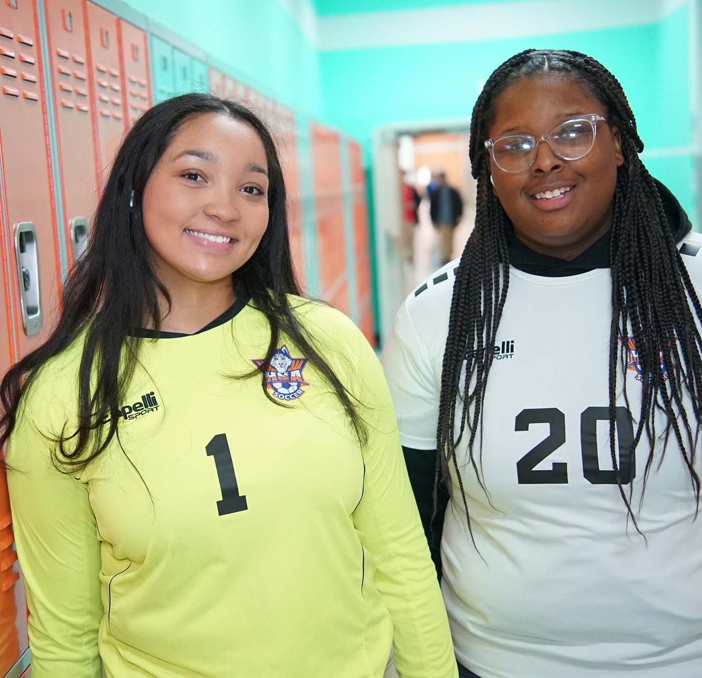 HSA Southwest student drawing at a desk in a classroom setting